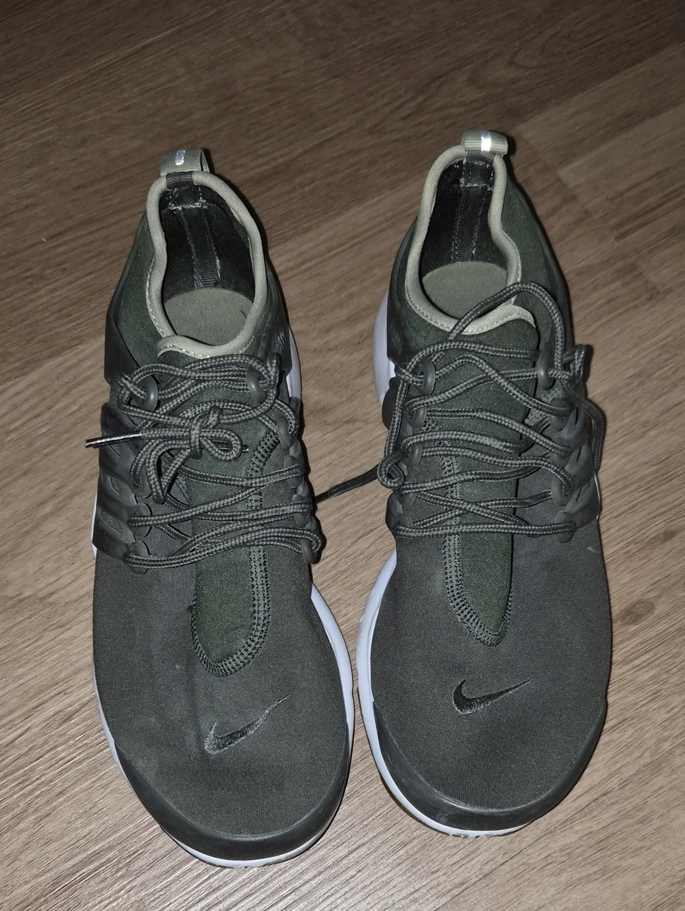 Nike Air Olive Green Athletic Sneakers