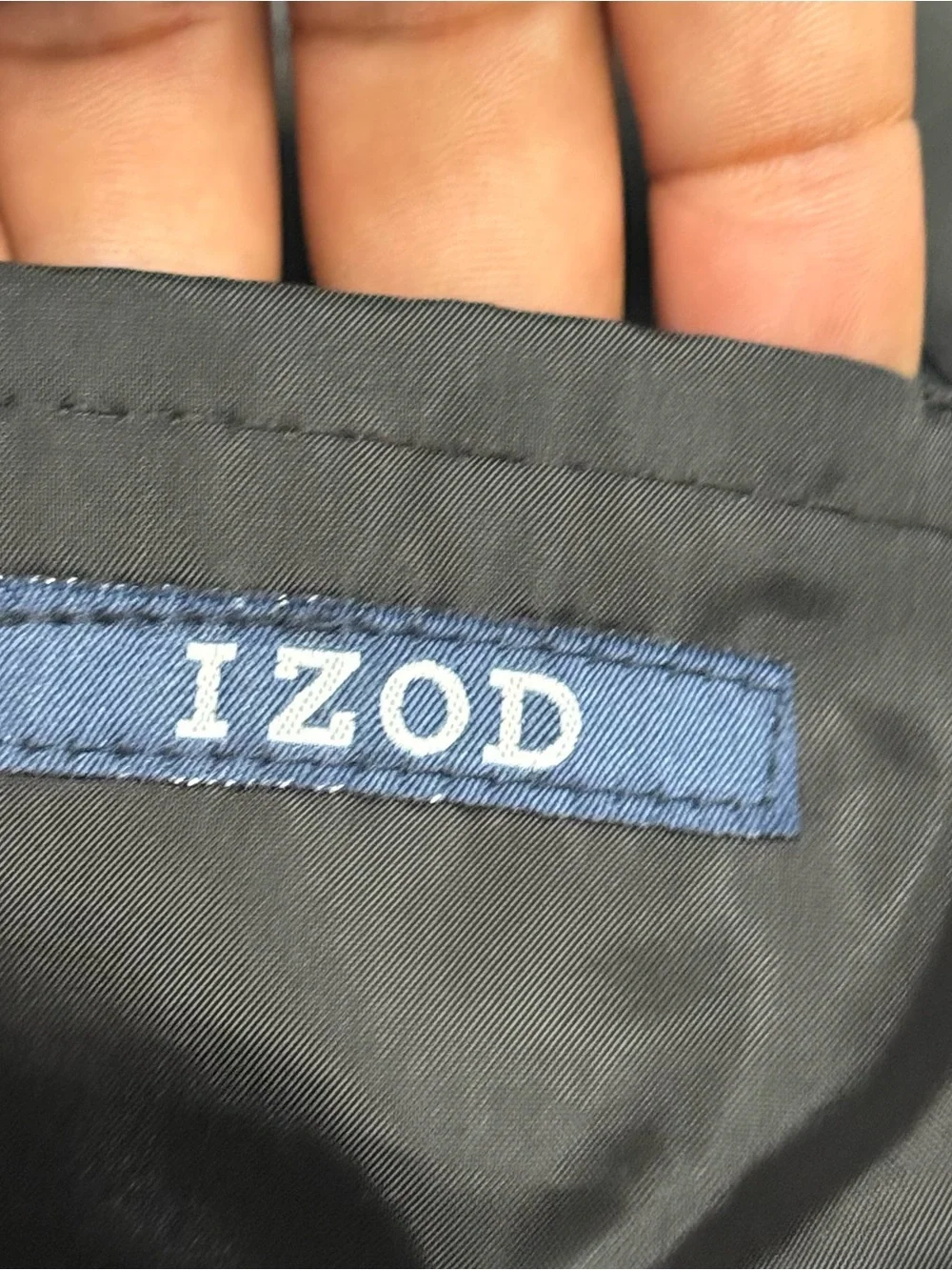 IZOD Boys Black Blazer Sport Coat Wool Blend Formal School Uniform Size 8