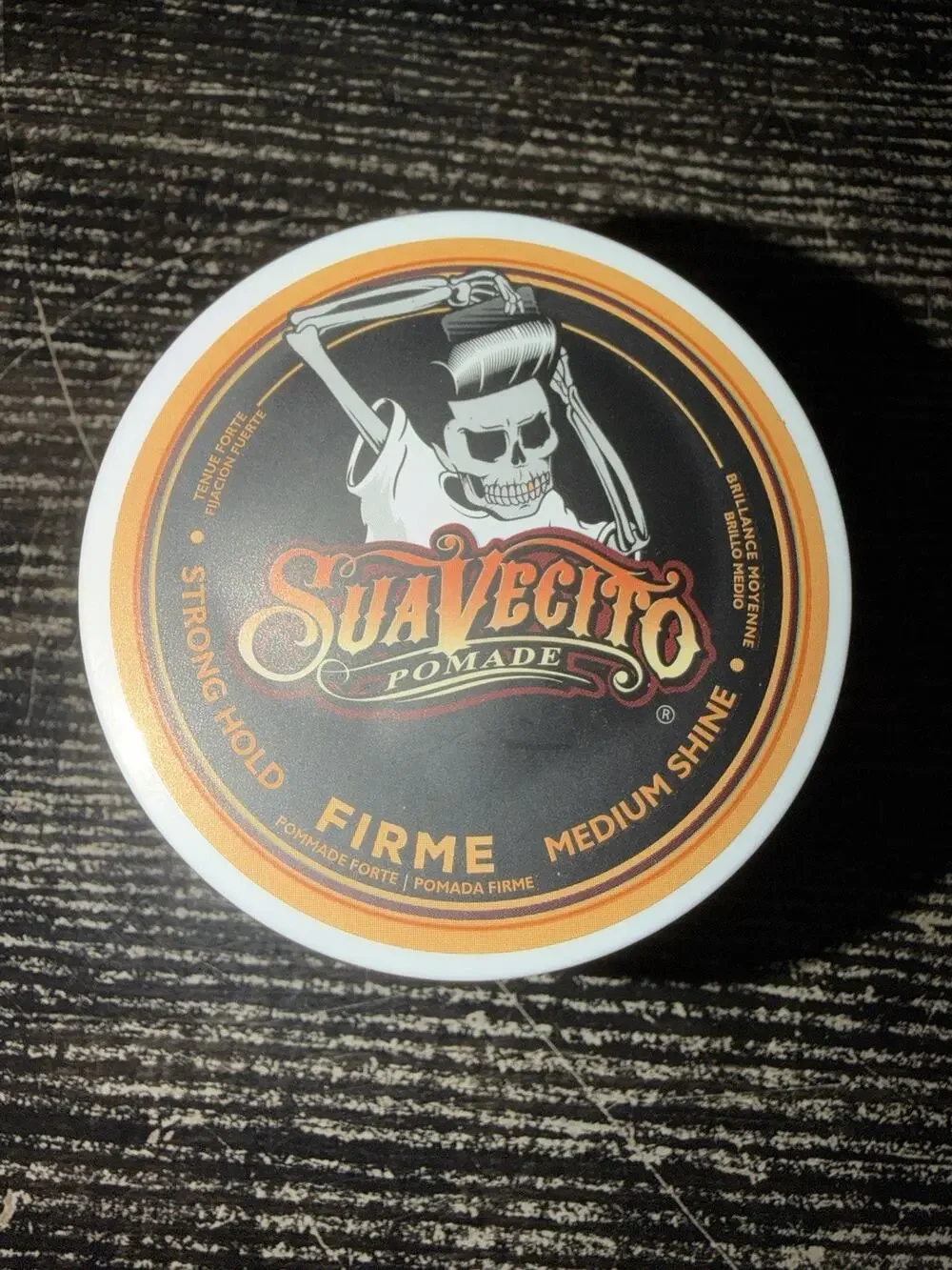 Suavecito Firme (Strong) Hold Pomade 4 oz. Can