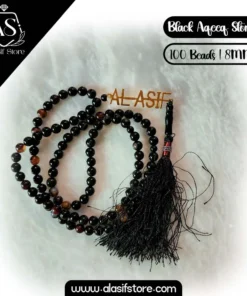 Black Aqeeq Stone by Al-Asif Store